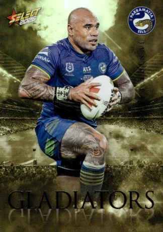 2026 NRL League Heroes Gladiators Gold - GG064 Junior Paulo Parramatta Eels