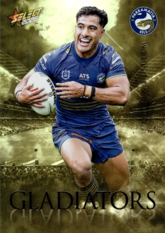 2026 NRL League Heroes Gladiators Gold - GG065 Will Penisini Parramatta Eels