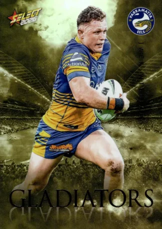 2026 NRL League Heroes Gladiators Gold - GG066 Jack Williams Parramatta Eels