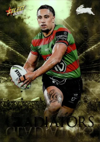 2026 NRL League Heroes Gladiators Gold - GG074 Keaon Koloamatangi South Sydney Rabbitohs