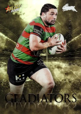 2026 NRL League Heroes Gladiators Gold - GG077 Brandon Smith South Sydney Rabbitohs