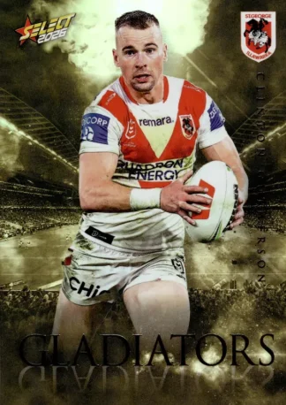 2026 NRL League Heroes Gladiators Gold - GG080 Clinton Gutherson St George Dragons