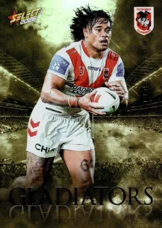2026 NRL League Heroes Gladiators Gold - GG084 Moses Suli St George Dragons