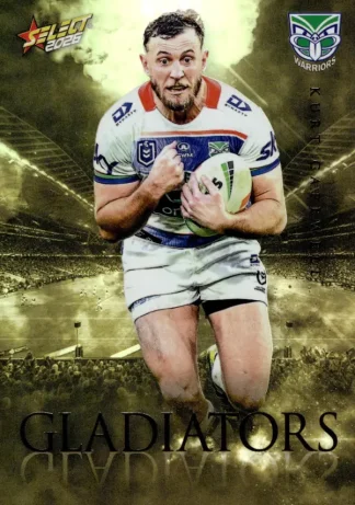 2026 NRL League Heroes Gladiators Gold - GG091 Kurt Capewell Warriors