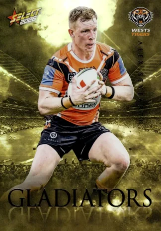 2026 NRL League Heroes Gladiators Gold - GG101 Alex Seyfarth Wests Tigers