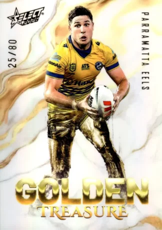 2026 NRL League Heroes Golden Treasure - GT11 Mitchell Moses Parramatta Eels
