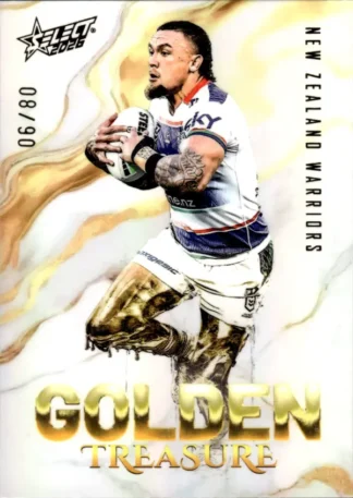 2026 NRL League Heroes Golden Treasure - GT16 James Fisher-Harris Warriors