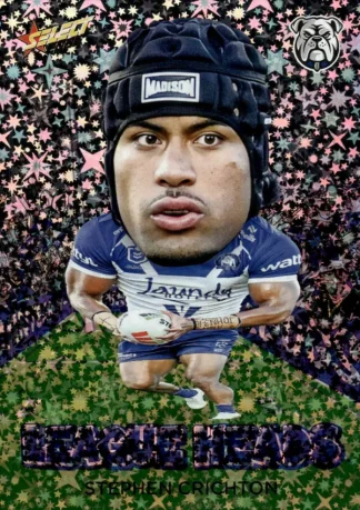 2026 NRL League Heroes League Heads Stars - LHS11 Stephen Crichton Canterbury Bulldogs