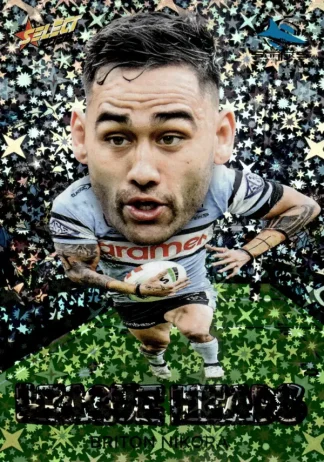 2026 NRL League Heroes League Heads Stars - LHS19 Briton Nikora Cronulla Sharks