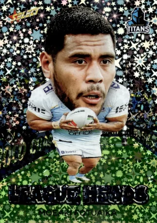 2026 NRL League Heroes League Heads Stars - LHS28 Moeaki Fotuaika Gold Coast Titans
