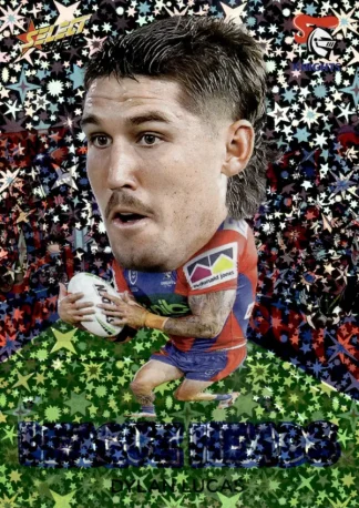 2026 NRL League Heroes League Heads Stars - LHS43 Dylan Lucas Newcastle Knights