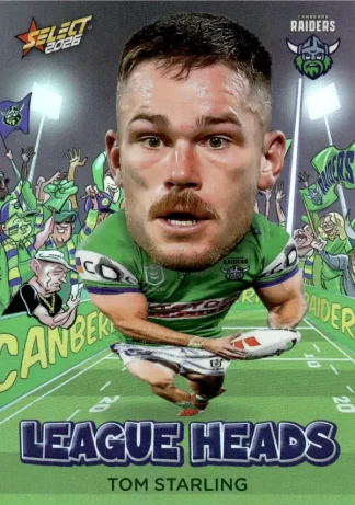 2026 NRL League Heroes League Heads - LH012 Tom Starling Canberra Raiders