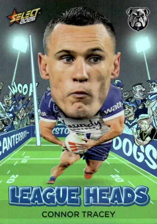 2026 NRL League Heroes League Heads - LH024 Connor Tracey Canterbury Bulldogs