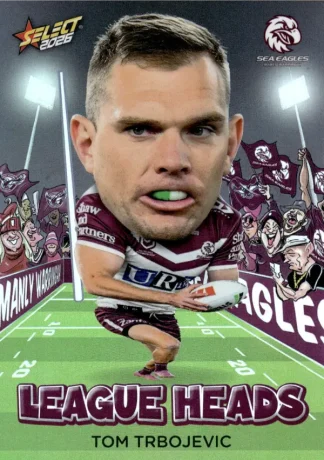 2026 NRL League Heroes League Heads - LH056 Tom Trbojevic Manly Sea Eagles