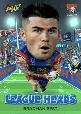 2026 NRL League Heroes League Heads - LH065 Bradman Best Newcastle Knights