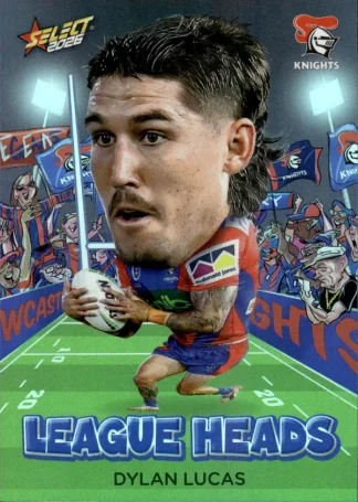 2026 NRL League Heroes League Heads - LH067 Dylan Lucas Newcastle Knights