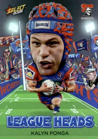 2026 NRL League Heroes League Heads - LH069 Kalyn Ponga Newcastle Knights