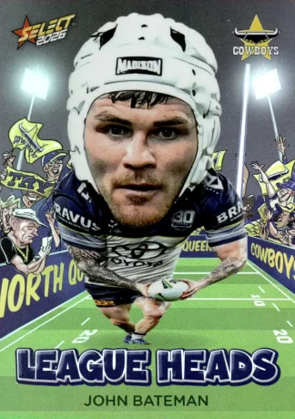 2026 NRL League Heroes League Heads - LH073 John Bateman North QLD Cowboys