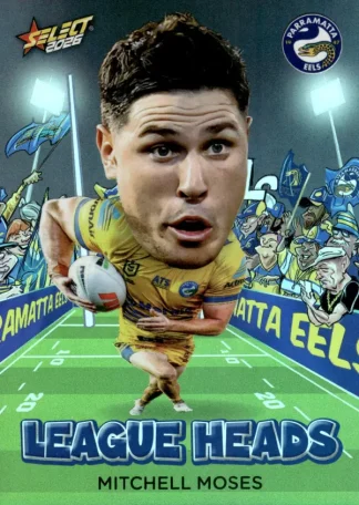 2026 NRL League Heroes League Heads - LH083 Mitchell Moses Parramatta Eels