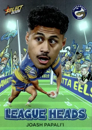 2026 NRL League Heroes League Heads - LH084 Joash Papali'i Parramatta Eels