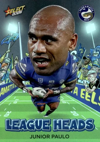 2026 NRL League Heroes League Heads - LH085 Junior Paulo Parramatta Eels