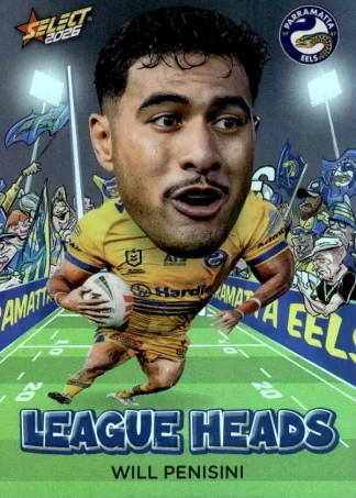 2026 NRL League Heroes League Heads - LH086 Will Penisini Parramatta Eels