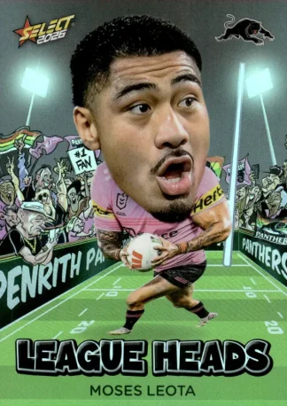 2026 NRL League Heroes League Heads - LH092 Moses Leota Penrith Panthers