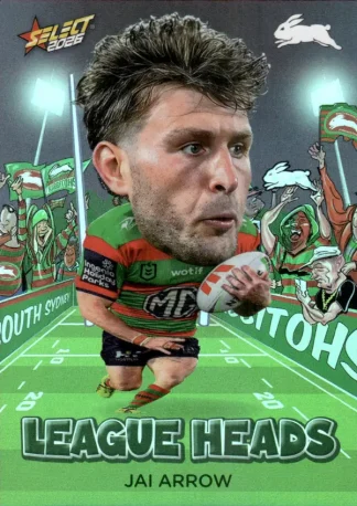 2026 NRL League Heroes League Heads - LH097 Jai Arrow South Sydney Rabbitohs