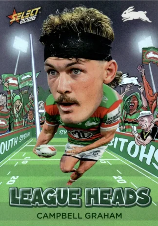 2026 NRL League Heroes League Heads - LH098 Campbell Graham South Sydney Rabbitohs