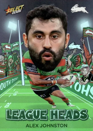 2026 NRL League Heroes League Heads - LH099 Alex Johnston South Sydney Rabbitohs