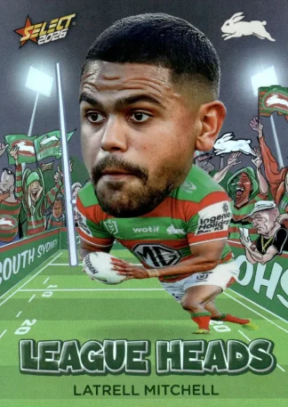 2026 NRL League Heroes League Heads - LH101 Latrell Mitchell South Sydney Rabbitohs