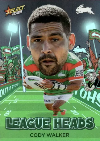 2026 NRL League Heroes League Heads - LH103 Cody Walker South Sydney Rabbitohs
