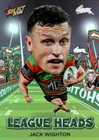 2026 NRL League Heroes League Heads - LH104 Jack Wighton South Sydney Rabbitohs