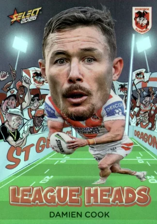 2026 NRL League Heroes League Heads - LH105 Damien Cook St George Dragons