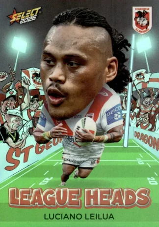 2026 NRL League Heroes League Heads - LH109 Luciano Leilua St George Dragons