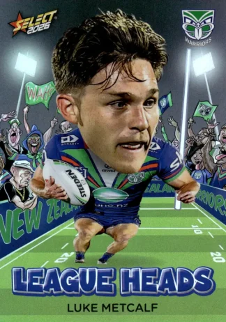 2026 NRL League Heroes League Heads - LH125 Luke Metcalf Warriors
