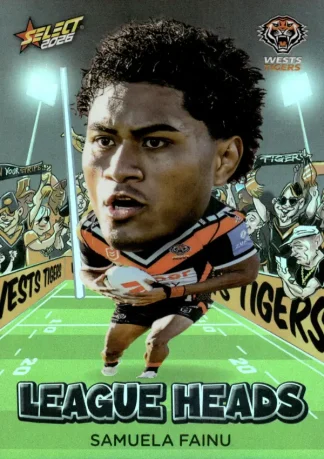 2026 NRL League Heroes League Heads - LH131 Samuela Fainu  Wests Tigers