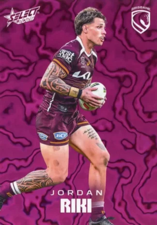 2026 NRL League Heroes Mercury - M007 Jordan Riki Brisbane Broncos