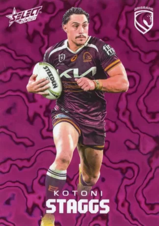 2026 NRL League Heroes Mercury - M009 Kotoni Staggs Brisbane Broncos