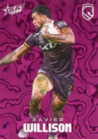 2026 NRL League Heroes Mercury - M012 Xavier Willison Brisbane Broncos
