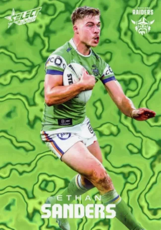 2026 NRL League Heroes Mercury - M015 Ethan Sanders Canberra Raiders