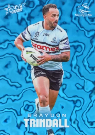 2026 NRL League Heroes Mercury - M048 Braydon Trindall Cronulla Sharks