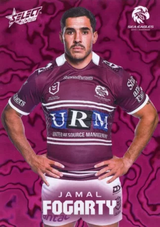 2026 NRL League Heroes Mercury - M075 Jamal Fogarty Manly Sea Eagles