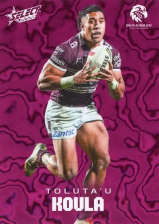 2026 NRL League Heroes Mercury - M078 Tolutau Koula Manly Sea Eagles