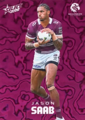 2026 NRL League Heroes Mercury - M081 Jason Saab Manly Sea Eagles