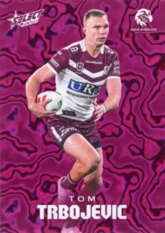 2026 NRL League Heroes Mercury - M084 Tom Trbojevic Manly Sea Eagles