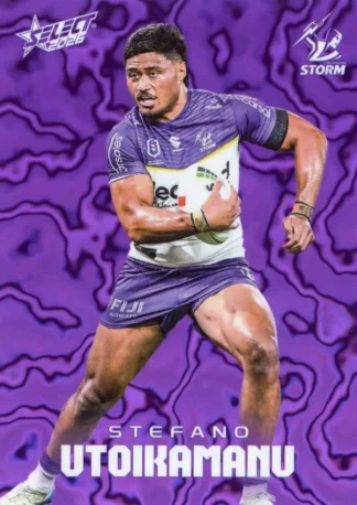 2026 NRL League Heroes Mercury - M095 Stefano Utoikamanu Melbourne Storm
