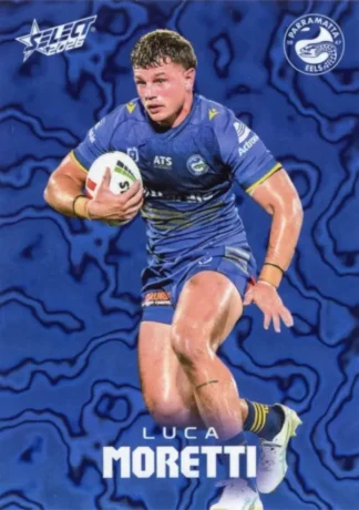 2026 NRL League Heroes Mercury - M125 Luca Moretti Parramatta Eels