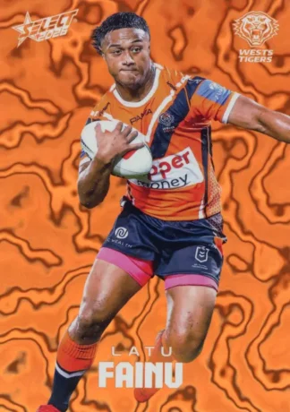 2026 NRL League Heroes Mercury - M195 Latu Fainu Wests Tigers