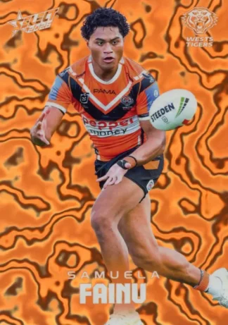 2026 NRL League Heroes Mercury - M196 Samuela Fainu Wests Tigers